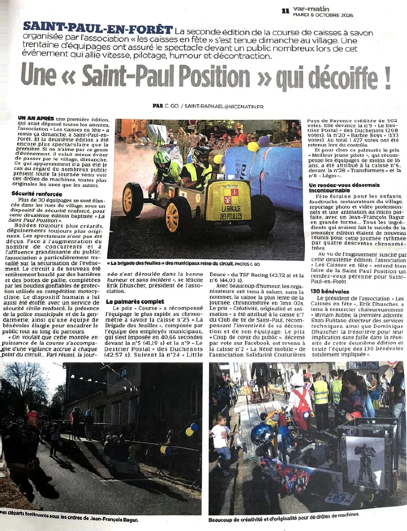 Presse — Var-Matin du 6 octobre 2026, page 11